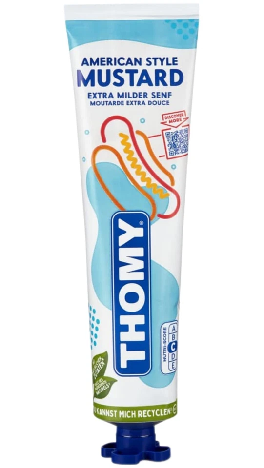 Thomy Mustard In a Tube, Squeeze Mustard, 7 oz (Pack of 3) - Image 4 of 4