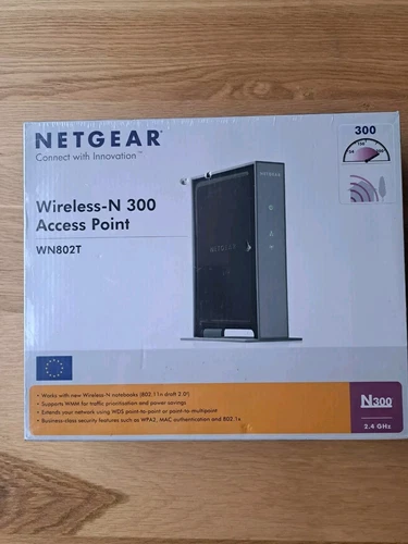 Netgear Wireless-N 300 Access Point WN802T New In Box