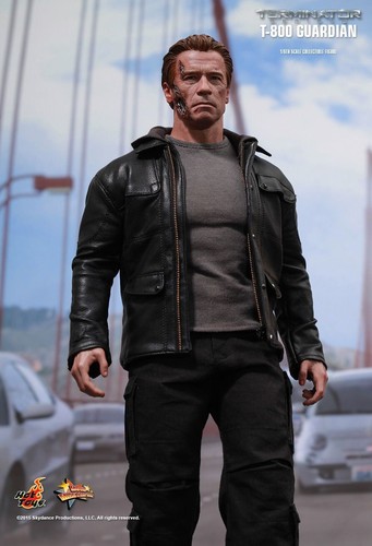 Hot Toys Terminator Genisys T800 Guardian 1/6 Scale Actionfigure Schwarzenegger - Bild 8 von 20