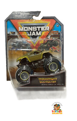 Monster Jam 1:64 True Metal Maximum Destruction 34 GML Monster Truck