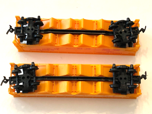 HO SCALE TYCO UNION PACIFIC 40 FOOT 4 BAY OPEN HOPPER UP 62040 LOT OF 2 - Picture 5 of 5