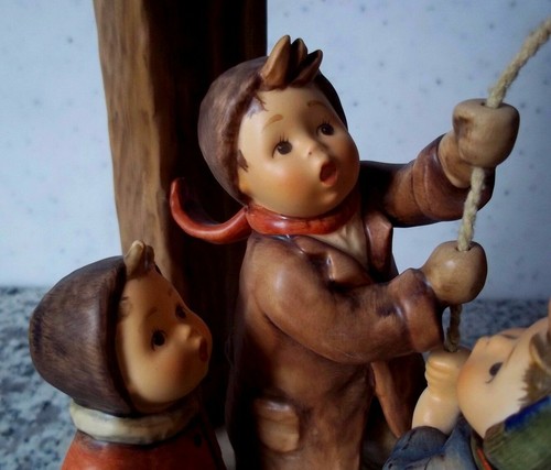 Hummel Century Figur 1990 Hum 487 "Sturmläuten" FM 6 * 26 cm hohe Großfigur ! - Bild 8 von 11