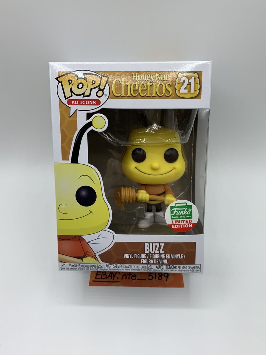FUNKO POP! BUZZ #21 FUNKO-SHOP.COM LIMITED EDITION HONEY NUT FUNKO POP! BUZZ #21 FUNKO-SHOP.COM LIMITED EDITION HONEY NUT