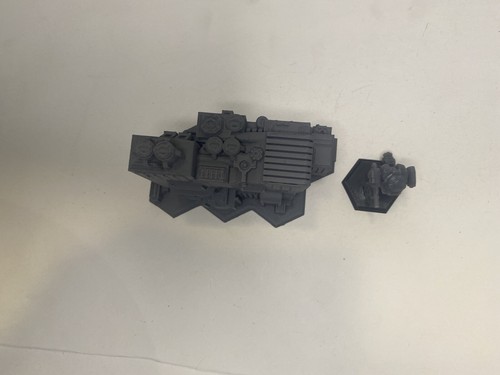 Fábrica industrial con base hexagonal, terreno de juego de guerra de mesa Battletech (6 mm) - Imagen 5 de 6