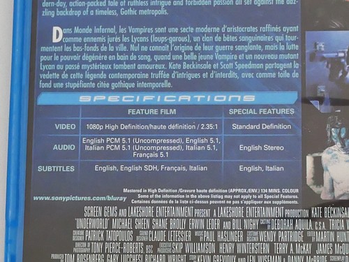 Lot of 2 Movies Underworld & Underworld Evolution (Blu-ray Disc, 2007) - Picture 8 of 12