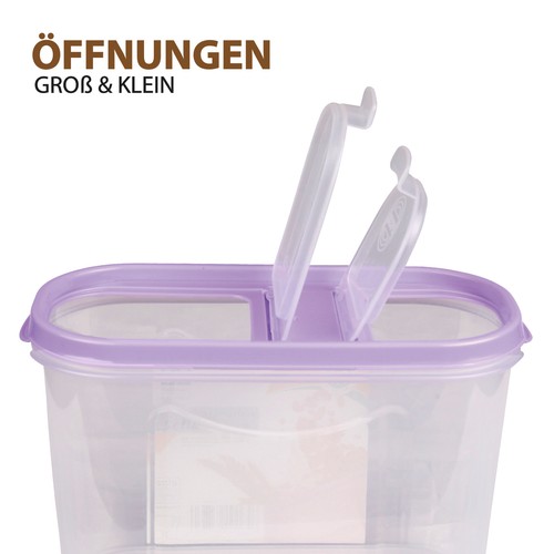 Frischhaltedosen 1,4 bis 4,5 L Müslispender Schüttdosen Müslidosen Vorratsdosen - Bild 26 von 38