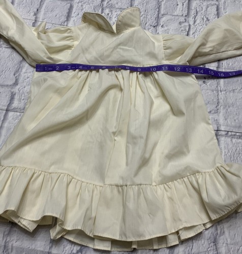 Bryan Vintage Ruffle Lace Baby Dress 2T - Picture 7 of 8