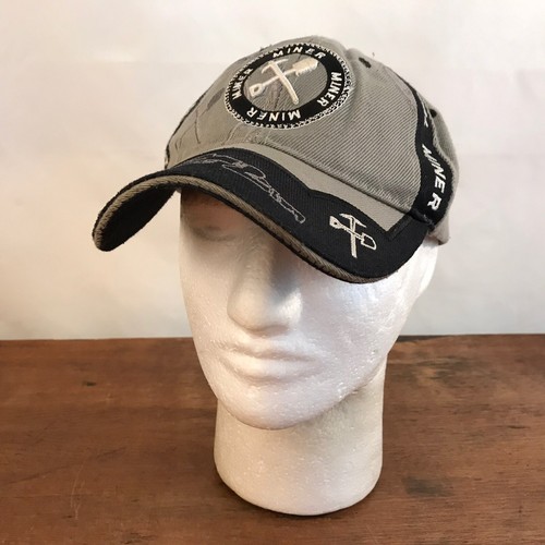 Coal Miner Gray Cotton Strapback 