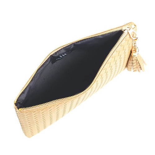 Nuevo en Paquete Virginia Wolf Mimi Bolsa Tejida/Mimi Curador Bolso de Mano - Imagen 4 de 4