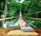 3D Bamboo Bridge R9929 Wallpaper Wall Mural Self-adhesive Removable Luna