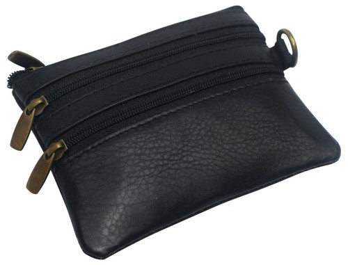 Leather Coin Purse Women Small Wallet Change Purses Zipper Money Bags Key Holder - Picture 7 of 7