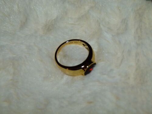 Ring Leonore, 585 Gold, 5,4 g, Granat, Gr. 18 - Bild 5 von 8