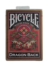 Bicycle Red Dragon Back Playing Cards Deck 2018 Brand New/Sealed Perfect Gift!