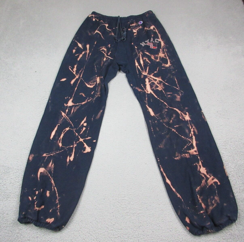 VINTAGE Champion Pants Mens XL Blue Reverse Weave NYAC New York Athletic Club - Picture 1 of 13