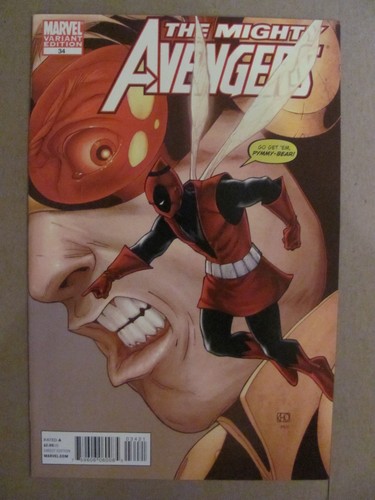 The Mighty Avengers #34 Marvel Comics 2007 Deadpool Variant 9.6 Near Mint+ - Bild 1 von 3