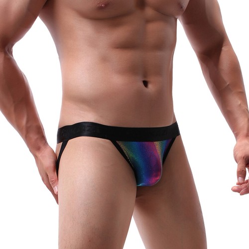 RAINBOW Gay LGBT Pride Herren Slip Jockstrap Unterwäsche Turnanzug Wrestling Singlets - Bild 90 von 128