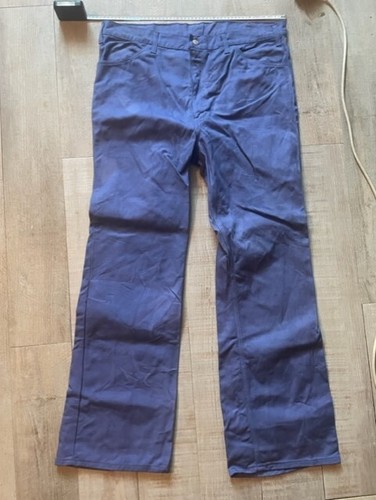 Original Levi’s 60/70 Jahre Blau mit weißen Fähnchen Schlaghose 60 jahre alt wie - Bild 3 von 12