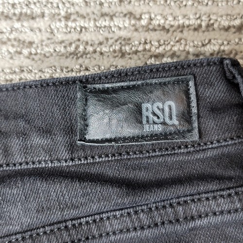 RSQ Size 8 Boys Jeans Tokyo Super Skinny Mid Rise Black - Picture 8 of 13