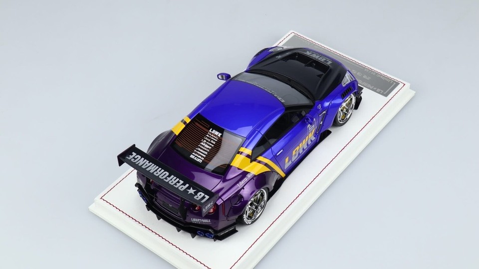 Nissan GTR R-35 Type 2 LBWK (Gloss Blue/ Purple) [Davis & Giovanni] 1/ ...