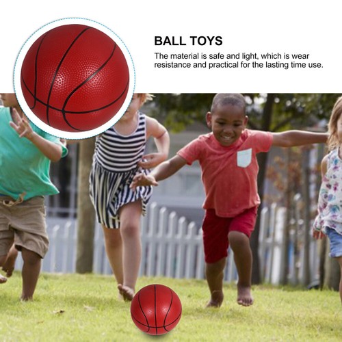 PVC Small Basketball Patting Ball Bouncy Ball Jumping Ball Summer Beach Ball - Picture 8 of 12