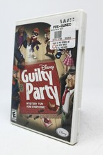 Disney Guilty Party - Nintendo Wii - Action/Adventure Game - W/ User Manual
