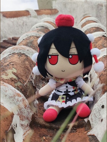 Touhou Project Shameimaru Aya fumo W/Custome Stuffed Cotton Plush Doll Toy 20cm - Picture 7 of 7