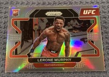 2022 Panini Prizm UFC Silver Prizm Rookie Parallel Card of Lerone Murphy!!