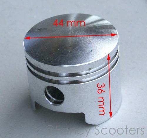 44MM PISTON RING PIN SET PIN 10MM FOR X-1 X-2 POCKET BIKE APC CHOPPER - Picture 2 of 3