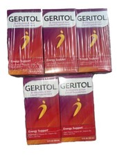 Geritol Liquid Energy Support B-Vitamins & Iron Supplement 12oz High Potency New
