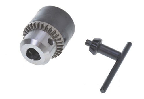 Zahnkranzbohrfutter 3-16 mm für Bohrfutterkegel B16 mit Schlüssel NEU - Bild 3 von 7