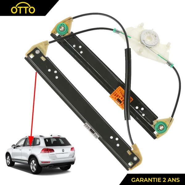 Mechanismus Fensterheber Knopf Hinten Links Leiter FüR Touareg Cayenne 7L0839461-image