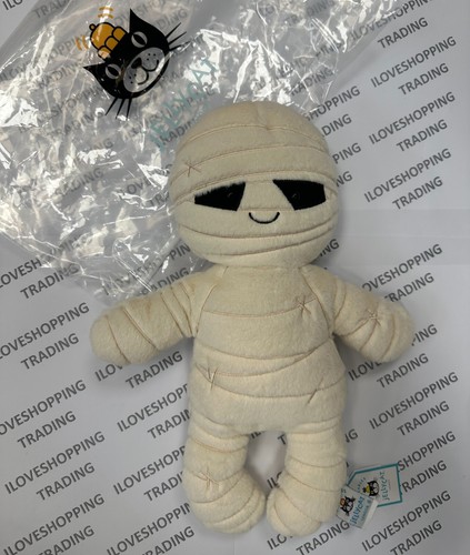 AUTHENTIC JELLYCAT FLUFFY COLLECTABLE HALLOWEEN SKELETON / MUMMY BOB PLUSH TOY - Picture 25 of 32