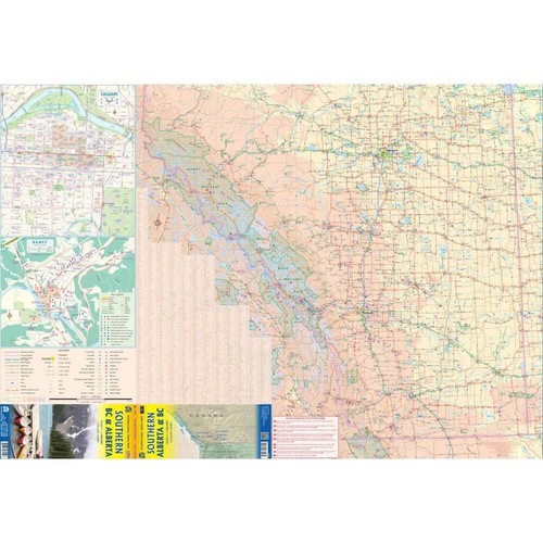 Canada 1:900,000 British Columbia South & Alberta South Travel Reference Map - Picture 2 of 3