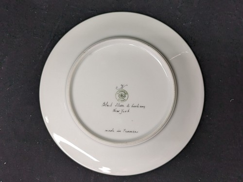 A.Vignaud France Limoges Frühling Blumen Salatteller Black Starr & Gorham NY - Bild 2 von 7