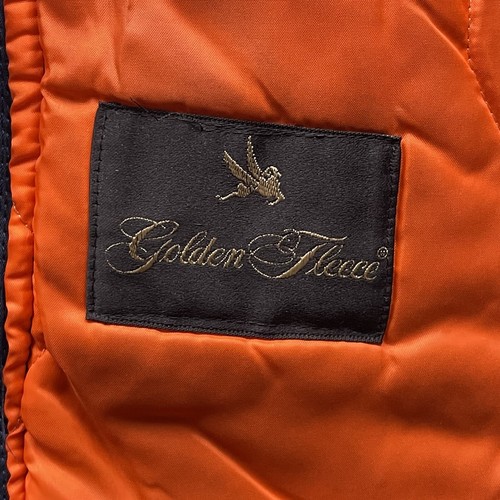 Vtg Military N-3B Flyer Golden Fleece Adult 36 Navy Lined Fur Hooded Jacket Coat - Picture 6 of 11