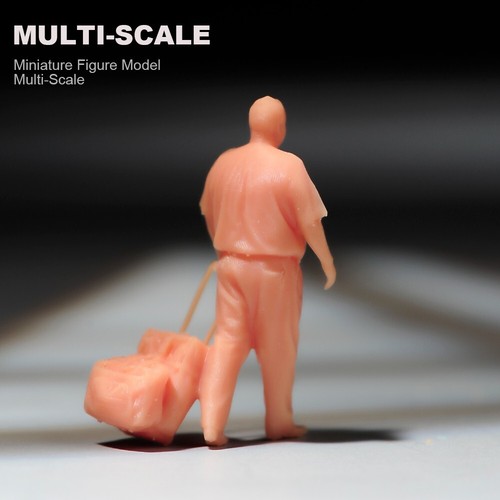 Miniature 1/43 Luggage Case Man Scene Prop Figure Model Fit Car Vehicles Doll - Imagen 6 de 6