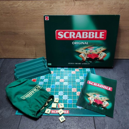 Scrabble Original Mattel 1999 Vollständig Komplett - Bild 1 von 5