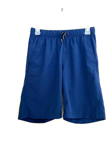 EUC MINT Old Navy Boys Shorts XL 14-16 Blue and Khaki Drawstring TWO PAIR - Picture 2 of 7