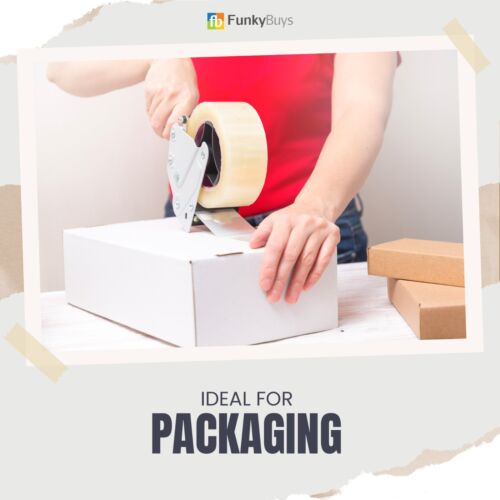 Klares Paket Verpackungsband lange Länge Dichtung Stark Karton Verpackungsboxen Rolle - Bild 9 von 10
