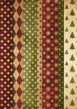 Holiday Wrapping | A3 or A4  Rice Paper for Decoupage | Decoupage Queen