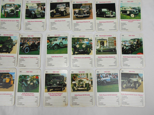 Tarjeta coleccionable Hemma German 32 Rolls Royce Cars Vintage años 70 Quartet - Imagen 5 de 6