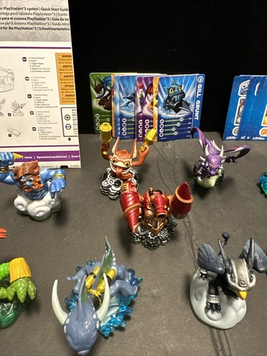 Activision Skylanders Spyro's Adventure Lot - 17 Figures - PS3 Poster Cards - Picture 5 of 8
