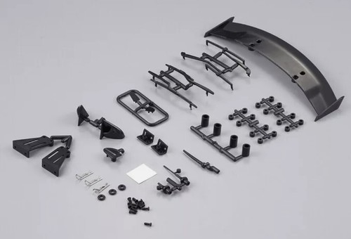 1:10 RC OnRoad Car Painted PVC Body Shell with Tail Wing & Light Cup - Picture 7 of 8