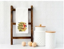 Funny Retro Sassy Kitchen Towel laundry