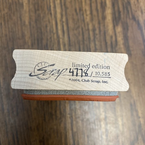 ADVERTISEMENT Labels Collage Rubber Stamp by CLUB SCRAP - Picture 6 of 11