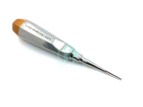 GERMANIA 1,5 MM CHIRURGIA DENTALE DRITTA E CURVA ESTRAZIONE ASCENSORI DI LUSSAZIONE - ORO - Foto 11 di 11