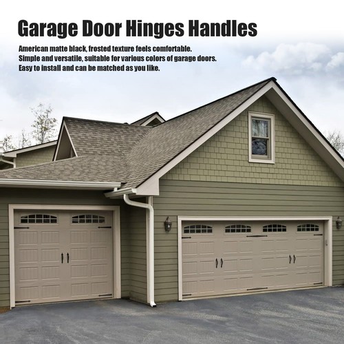 HG American Style Garage Handle Wrought Iron Garage Door Decoration Garage Door - Picture 11 of 22