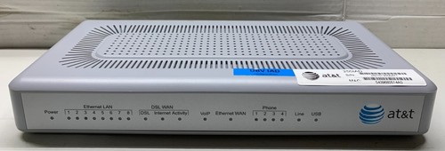 T81 AT&T 250AE Routing & Switching w/Ethernet LAN WAN, DSL WAN, VoIP & Phone USB - Picture 8 of 16