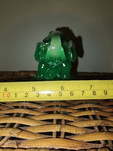 Feng Shui grün Elefant Rüssel Statuen Reichtum Figur Geschenk Wohndeko - Bild 7 von 8