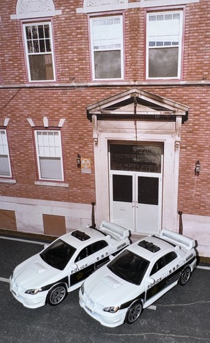 Lot Of 2 Matchbox Subaru Impreza MBX Japan Metro Police Car NLFFP 1:64 D C WHT - Picture 2 of 12